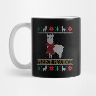 Llama Alpaca Ugly Christmas Xmas Gifts Mug